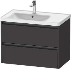 Duravit Ketho.2 Asma dolap ünitesi 784 mm Grafit Süper Mat K25285080800000