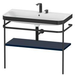 Duravit Happy D.2 c-bonded Metal lavabo konsolu 975 mm Gece Mavisi Saten Mat Lake HP4738E9898