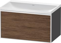 Duravit Vitrium c-bonded Asma dolap 800 mm Koyu Ceviz Dekor VT4286N2149000W