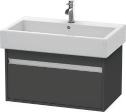 Duravit Ketho Asma dolap ünitesi 750 mm Grafit Mat KT668704949