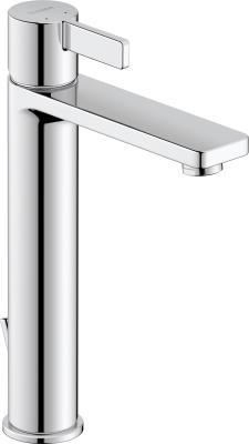 Duravit D-Neo Tek kollu lavabo bataryası L 50 mm Krom DE1030001010