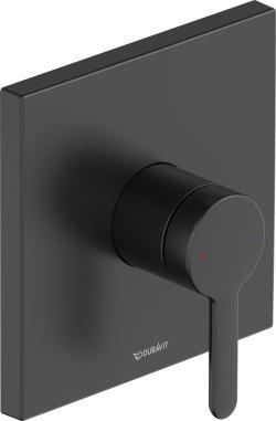 Duravit C.1 Ankastre duş bataryası 150 mm Siyah Mat C14210009046