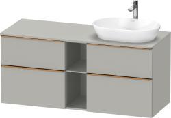 Duravit D-Neo Asma dolap ünitesi 1400 mm Beton Gri Mat Dekor DE4970R04070000