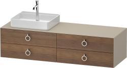 Duravit White Tulip Asma dolap ünitesi 1600 mm Amerikan Ceviz masif WT4995L77600010