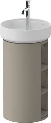 Duravit White Tulip Yerden dolap ünitesi 410 mm Taş Grisi Saten Mat Lake WT4244092920000