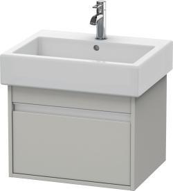 Duravit Ketho Asma dolap ünitesi 550 mm Beton Gri Mat Dekor KT668600707
