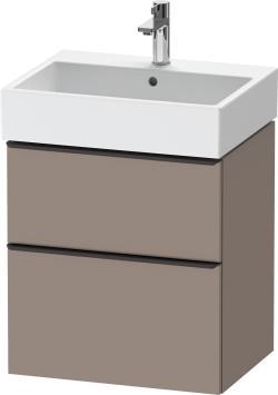 Duravit D-Neo Asma dolap ünitesi 584 mm Bazalt Mat DE43710BD430000