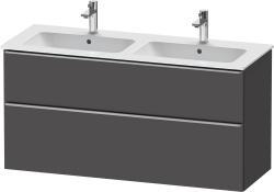 Duravit D-Neo Asma dolap ünitesi 1280 mm Grafit Mat DE4365070490000