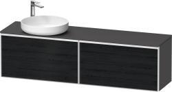 Duravit Vitrium Asma dolap ünitesi 1600 mm Siyah Meşe VT4783L1649001W