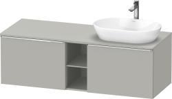 Duravit D-Neo Asma dolap ünitesi 1400 mm Beton Gri Mat Dekor DE4950R10070000