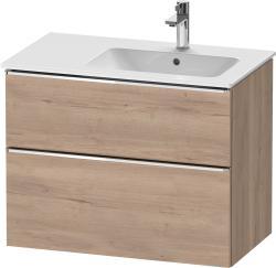 Duravit D-Neo Asma dolap ünitesi 810 mm Marbeled Oak DE4367010550000