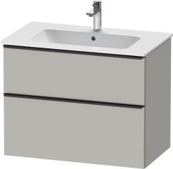 Duravit D-Neo Asma dolap ünitesi 810 mm Beton Gri Mat Dekor DE43620BD070000