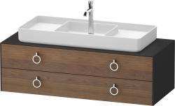 Duravit White Tulip Asma dolap ünitesi 1300 mm Amerikan Ceviz masif WT4992M77580000