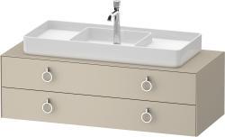Duravit White Tulip Asma dolap ünitesi 1300 mm Taupe Saten Mat Lake WT4992M60600010