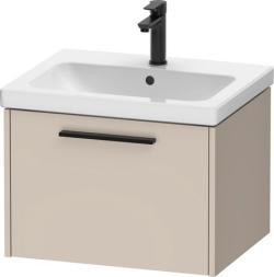 Duravit D-Code Asma dolap ünitesi Taupe Dekoru Taupe Mat Dekor, Kulp Elmas siyah, Gerekli ürün: Lavabo D-Code Balcoon # 239960 DC46650BD910000
