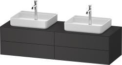Duravit White Tulip Asma dolap ünitesi 1600 mm Grafit Saten Mat WT4868B58580010