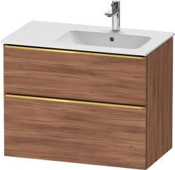 Duravit D-Neo Asma dolap ünitesi 810 mm Doğal Ceviz DE4367034790000