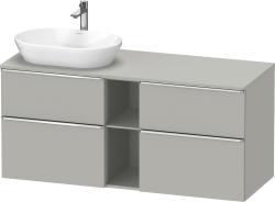 Duravit D-Neo Asma dolap ünitesi 1400 mm Beton Gri Mat Dekor DE4970L10070000