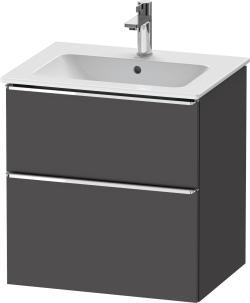 Duravit D-Neo Asma dolap ünitesi 610 mm Grafit Mat DE4361010490000