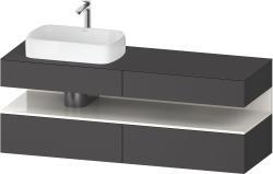 Duravit Studio F. A. Porsche Collection Asma dolap ünitesi 1600 mm Grafit Mat QA4777022490010