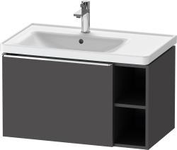 Duravit D-Neo Asma dolap ünitesi 784 mm Grafit Mat DE4258010490000