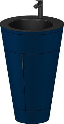 Duravit Starck 1 c-bonded yerden dolap 560 mm Gece Mavisi Saten Mat Lake S19514OBD980010