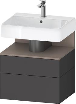 Duravit Studio F. A. Porsche Collection Asma dolap ünitesi 590 mm Grafit Mat QA4393043490010