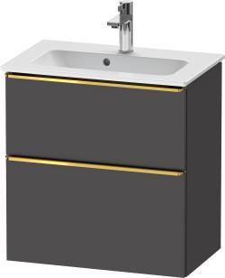 Duravit D-Neo Asma dolap ünitesi 610 mm Grafit Mat DE4368034490000
