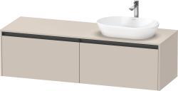Duravit Ketho.2 Asma dolap ünitesi 1600 mm Taupe Dekoru K24889R91910000