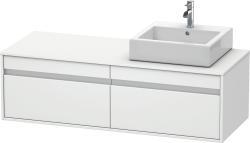 Duravit Ketho Asma dolap ünitesi 1400 mm Beyaz Mat KT6697R1818
