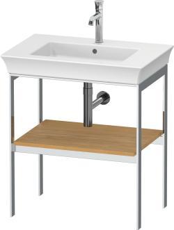 Duravit White Tulip Metal konsol 684 mm Doğal Meşe masif WT45400H5H5