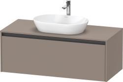 Duravit Ketho.2 Asma dolap ünitesi 1200 mm Bazalt Mat K24887043430000