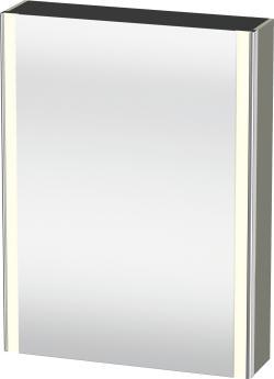 Duravit XSquare Aynalı dolap 600 mm Taş Grisi Saten Mat Lake XS7111R92920000