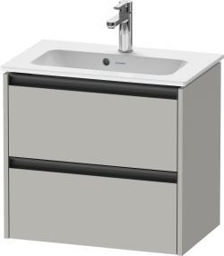 Duravit Ketho.2 Asma dolap ünitesi 610 mm Beton Gri Mat Dekor K25255007070000