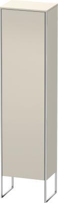 Duravit XSquare Boy dolabı 500 mm Taupe Süper Mat XS1314R8383