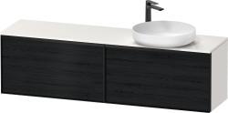 Duravit Vitrium Asma dolap ünitesi 1600 mm Siyah Meşe VT4783R1622001G