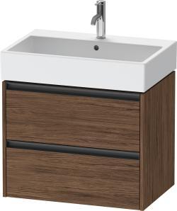 Duravit Ketho.2 Asma dolap ünitesi 684 mm Koyu Ceviz Dekor K25276021210000