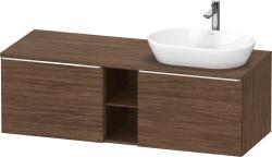 Duravit D-Neo Asma dolap ünitesi 1400 mm Koyu Ceviz Dekor DE4950R10210000