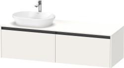 Duravit Ketho.2 Asma dolap ünitesi 1600 mm Beyaz Süper Mat K24889L84840000