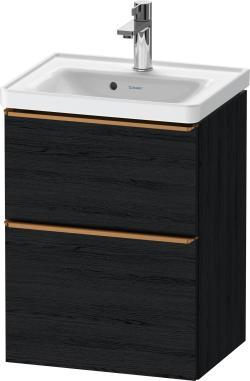 Duravit D-Neo Asma dolap ünitesi 484 mm Siyah Meşe DE4350004160000