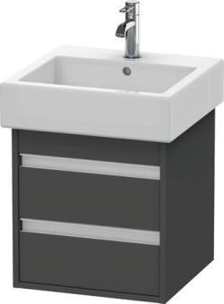 Duravit Ketho Asma dolap ünitesi Grafit Mat Grafit Mat Dekor KT663504949