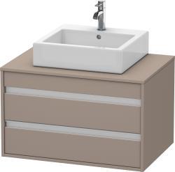Duravit Ketho Asma dolap ünitesi 800 mm Bazalt Mat KT665404343