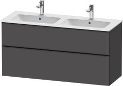 Duravit D-Neo Asma dolap ünitesi 1280 mm Grafit Mat DE43650BD490000