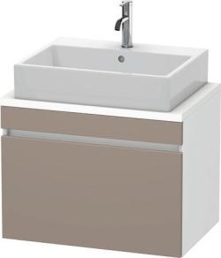 Duravit DuraStyle Asma dolap ünitesi Bazalt Mat Ön yüzey: Bazalt Mat, Dekor, Gövde: Beyaz Mat, Dekor DS530104318