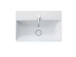 Duravit DuraSquare Lavabo 600 mm Beyaz (Alpin) 2356600041