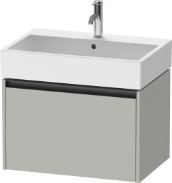 Duravit Ketho.2 Asma dolap ünitesi 684 mm Beton Gri Mat Dekor K25076007070000