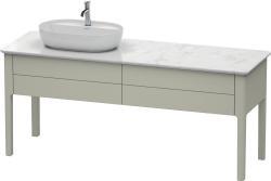 Duravit Luv Yerden dolap ünitesi için tezgah 1733 mm Taupe Saten Mat Lake LU9563L6060