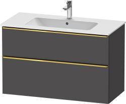 Duravit D-Neo Asma dolap ünitesi 1010 mm Grafit Mat DE4363034490000