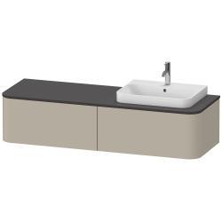 Duravit Happy D.2 Asma dolap ünitesi 1600 mm Taupe Saten Mat Lake HP4944R60600010