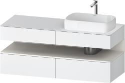 Duravit Studio F. A. Porsche Collection Asma dolap ünitesi 1400 mm Beyaz Mat QA4766084180000